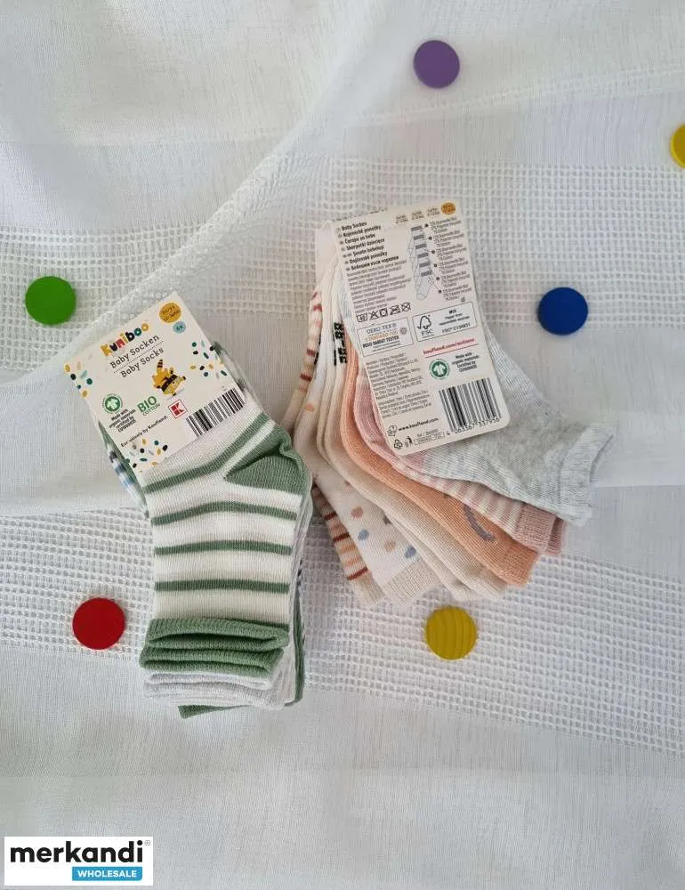 040016 Presentamos la mezcla de calcetines infantiles suaves y respetuosos con la piel para niños y niñas de todas las edades