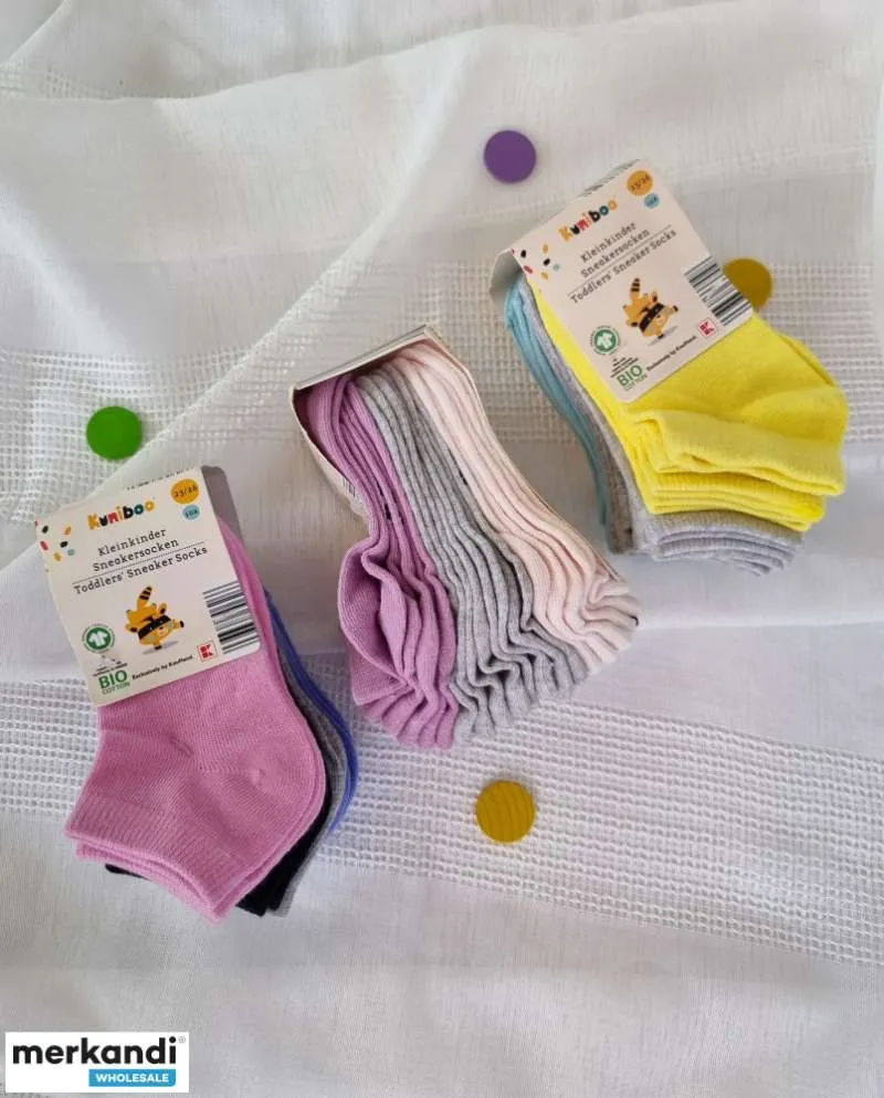 040016 Presentamos la mezcla de calcetines infantiles suaves y respetuosos con la piel para niños y niñas de todas las edades