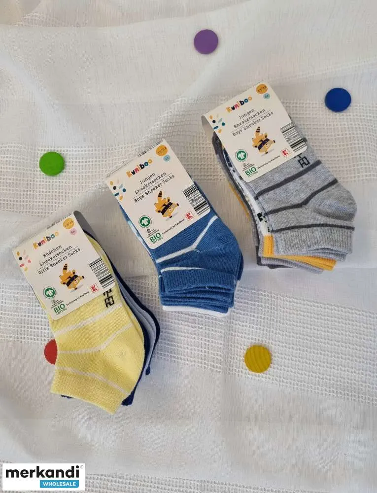 040016 Presentamos la mezcla de calcetines infantiles suaves y respetuosos con la piel para niños y niñas de todas las edades