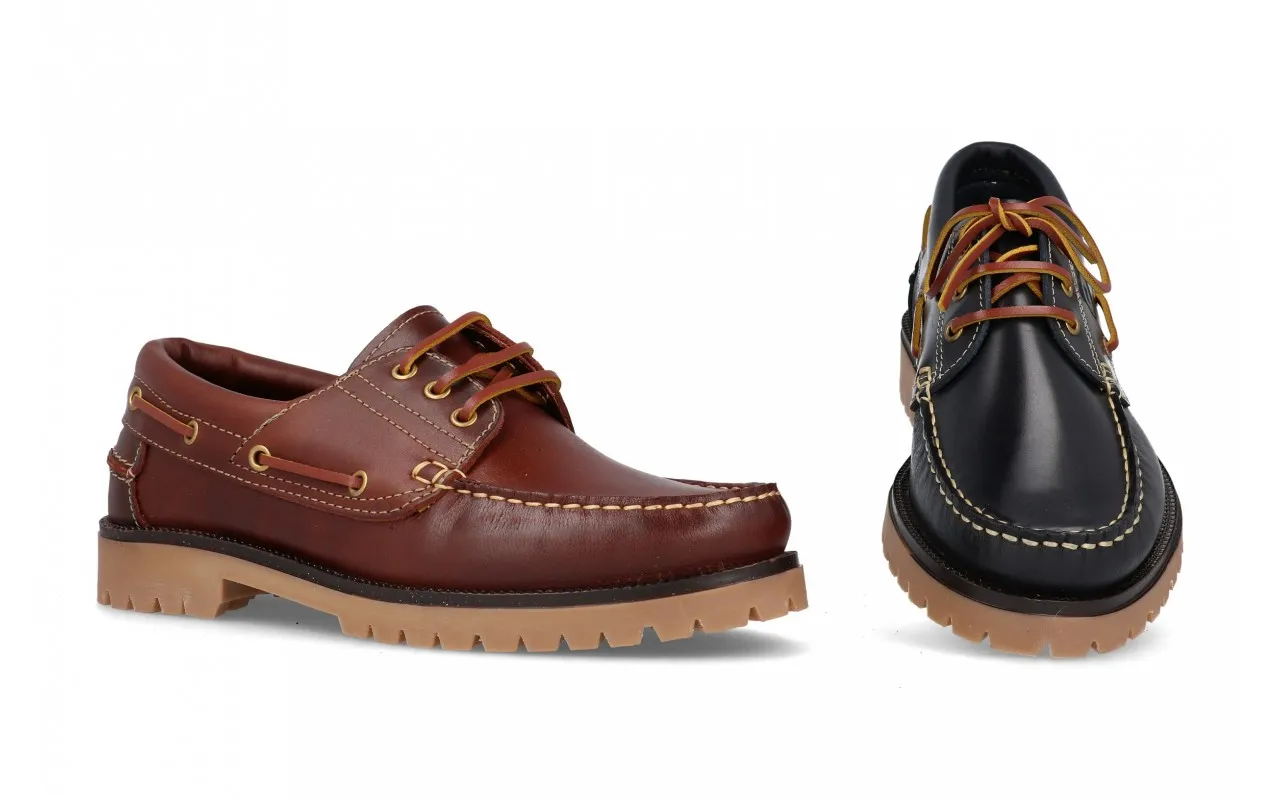 1140  ROUTE 83 ZAPATO CABALLERO PIEL