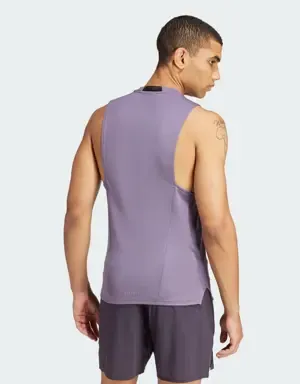 Adidas Camiseta sin mangas Designed for Training Workout HEAT.RDY