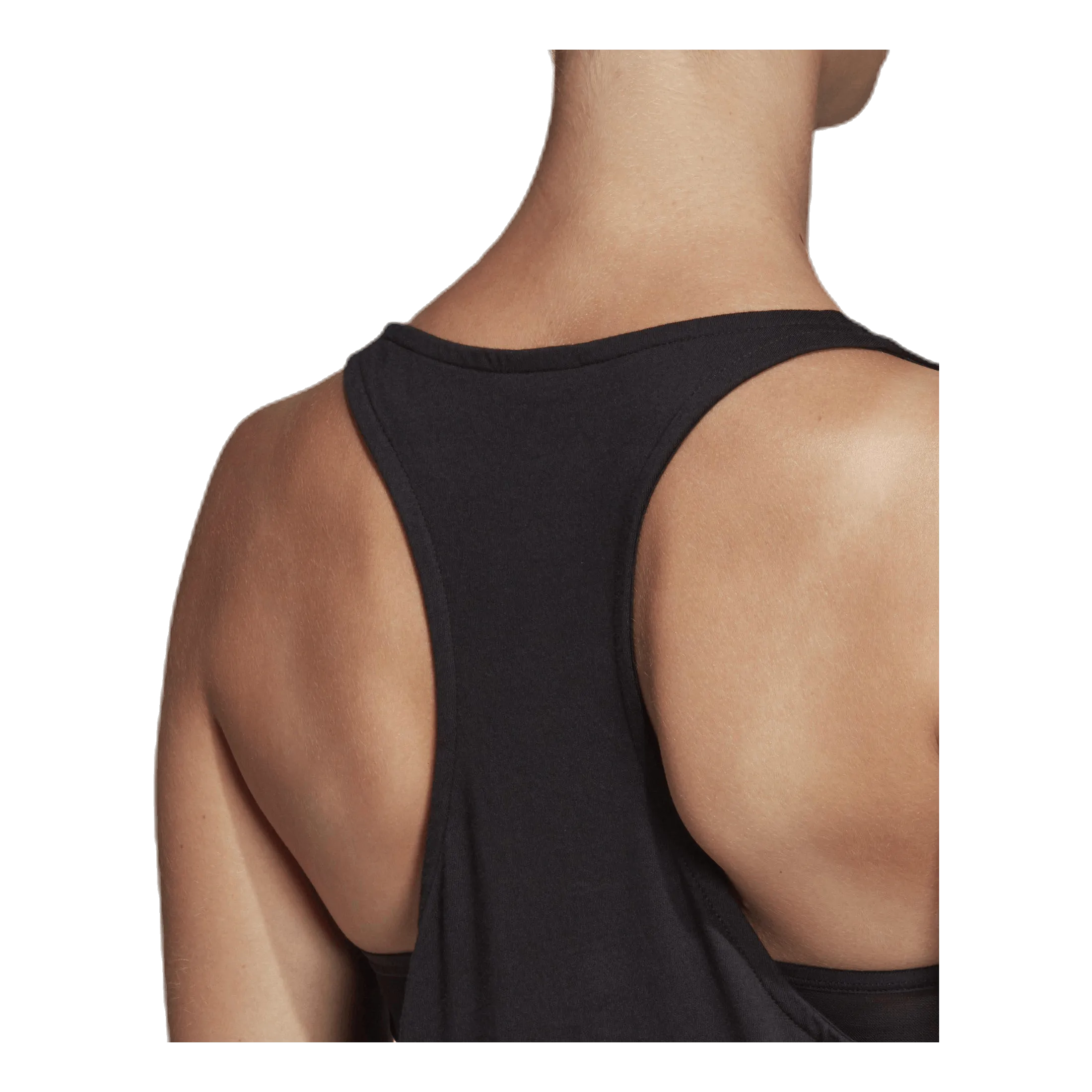 Adidas Linear Loose Tank White/Black