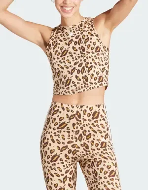 ADIDAS TOP ESSENTIALS ANIMALPRINT