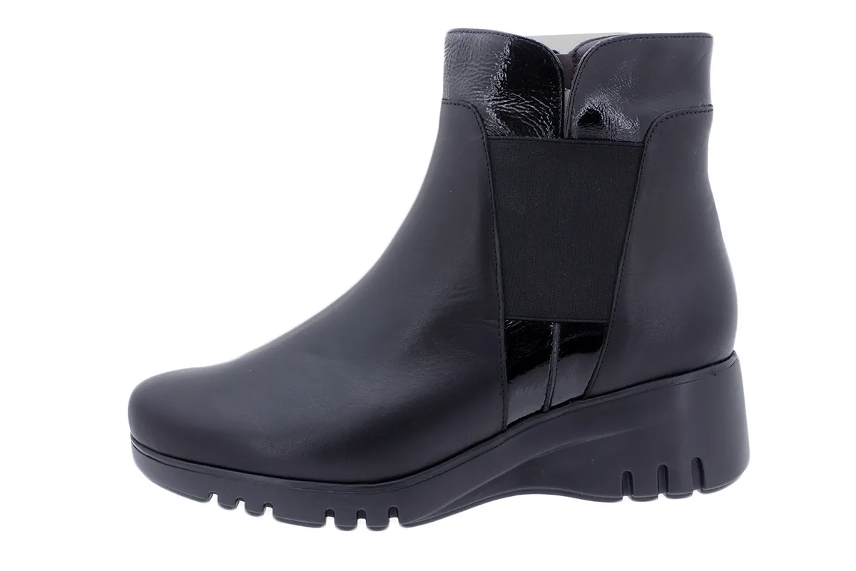 Ankle Boot Black Leather