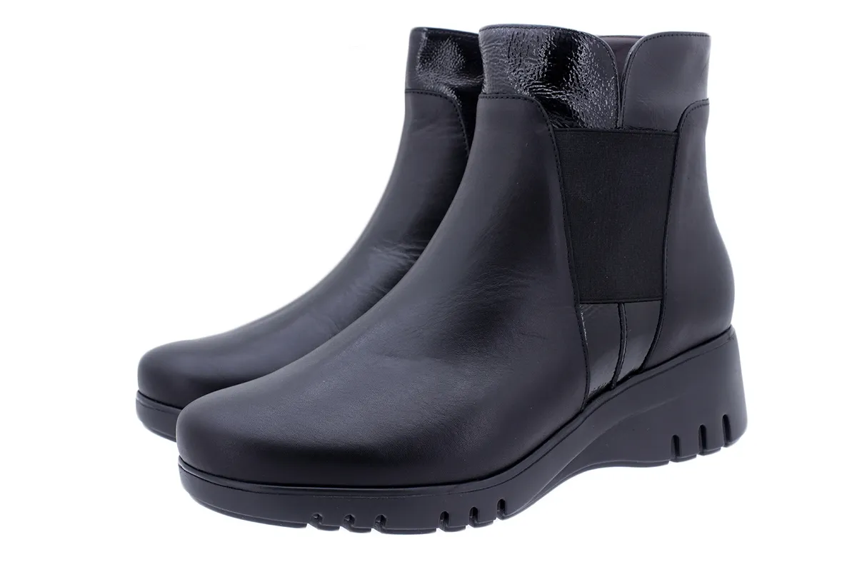 Ankle Boot Black Leather