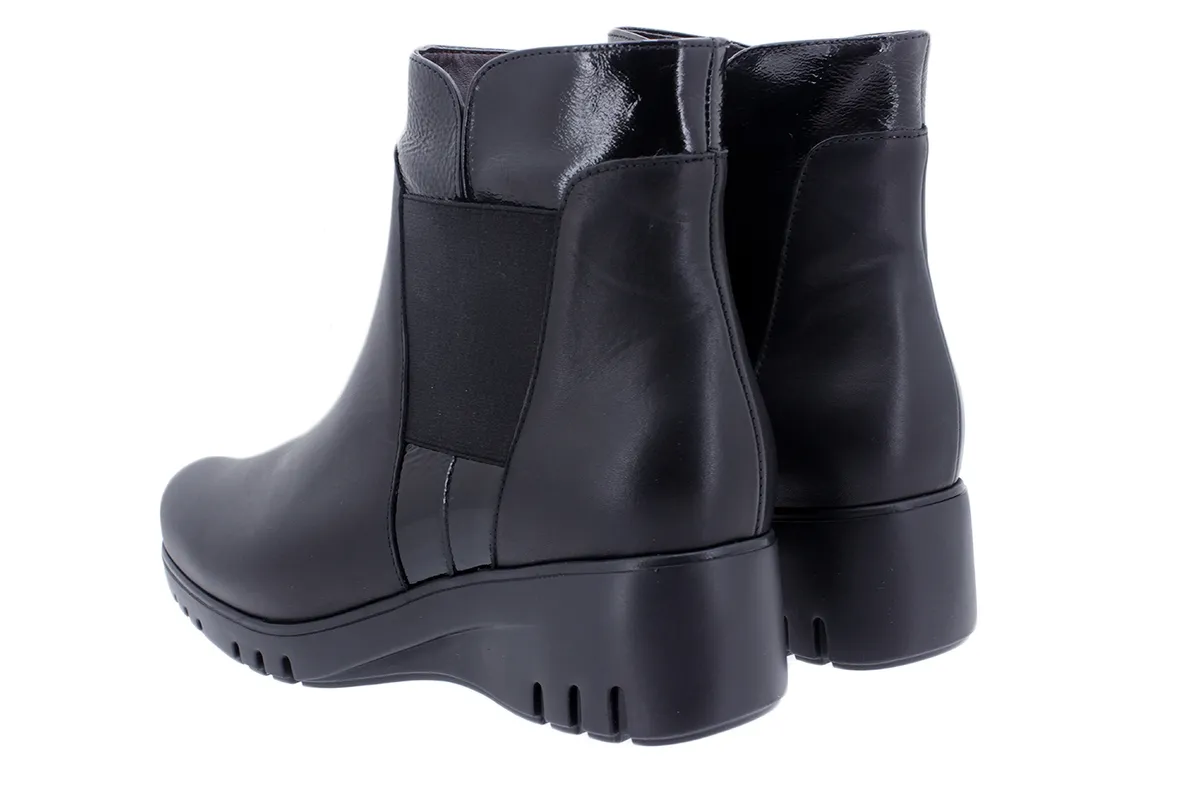 Ankle Boot Black Leather