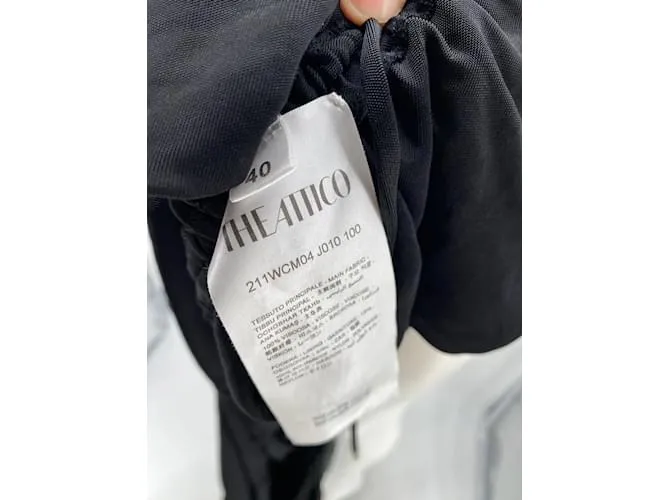 ATTICO Vestidos T.fr 40 Viscosa Negro 