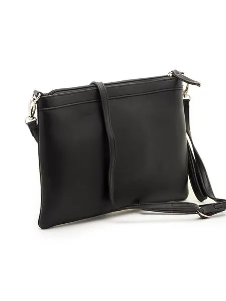 bandolera mariamare sema negra para mujer