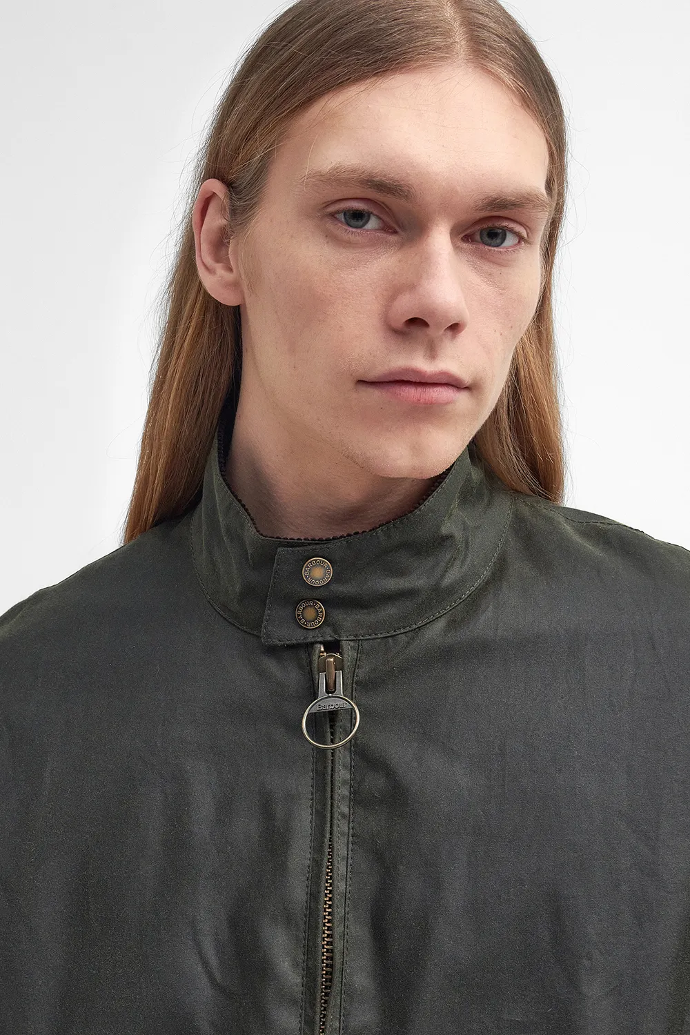 BARBOUR CHAQUETA BARBOUR X BARACUTA MA1 WAXED HARRINGTON