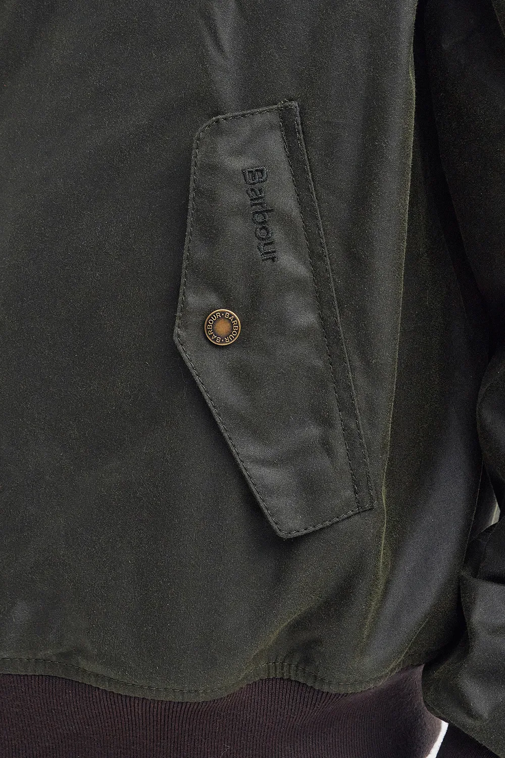 BARBOUR CHAQUETA BARBOUR X BARACUTA MA1 WAXED HARRINGTON