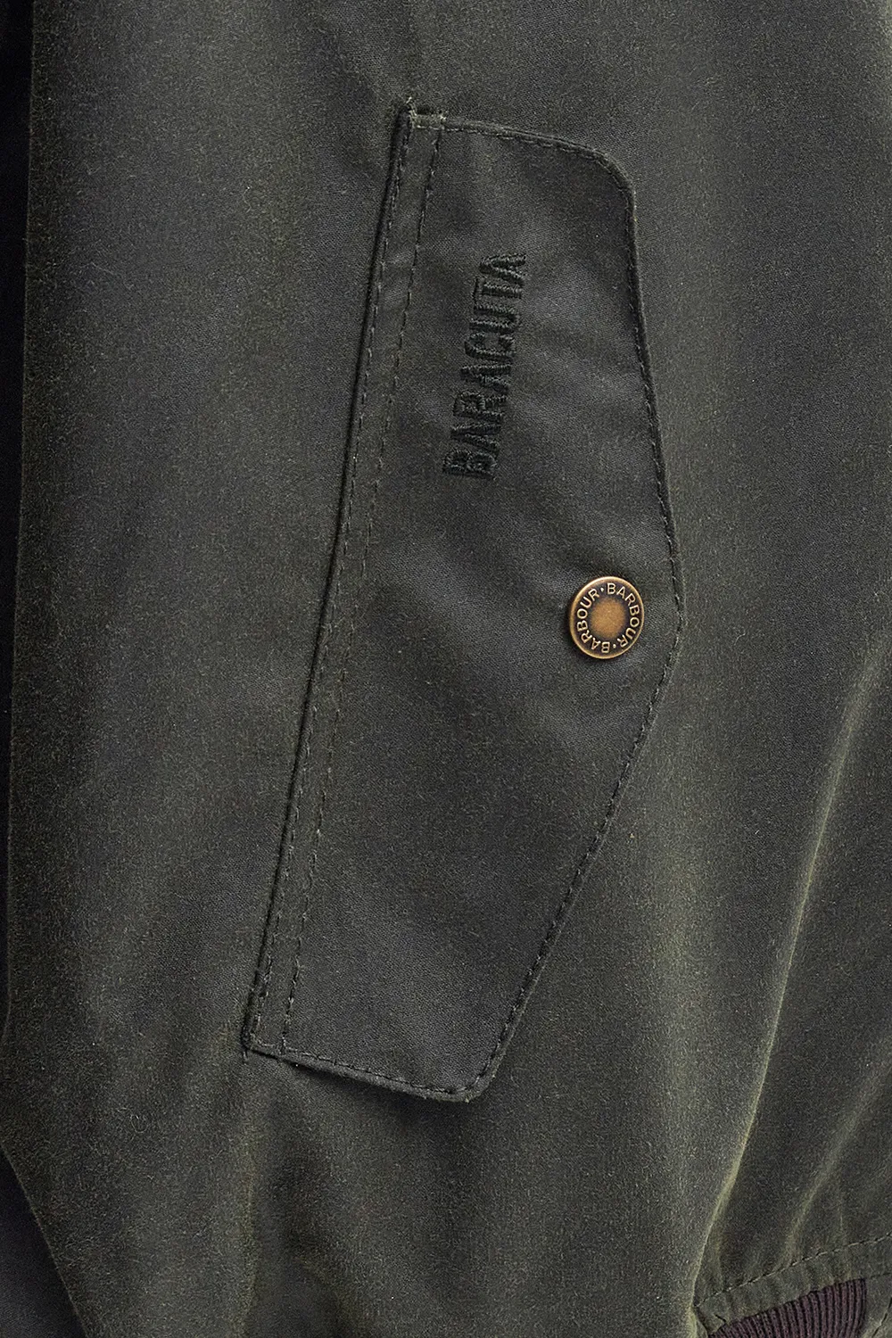 BARBOUR CHAQUETA BARBOUR X BARACUTA MA1 WAXED HARRINGTON