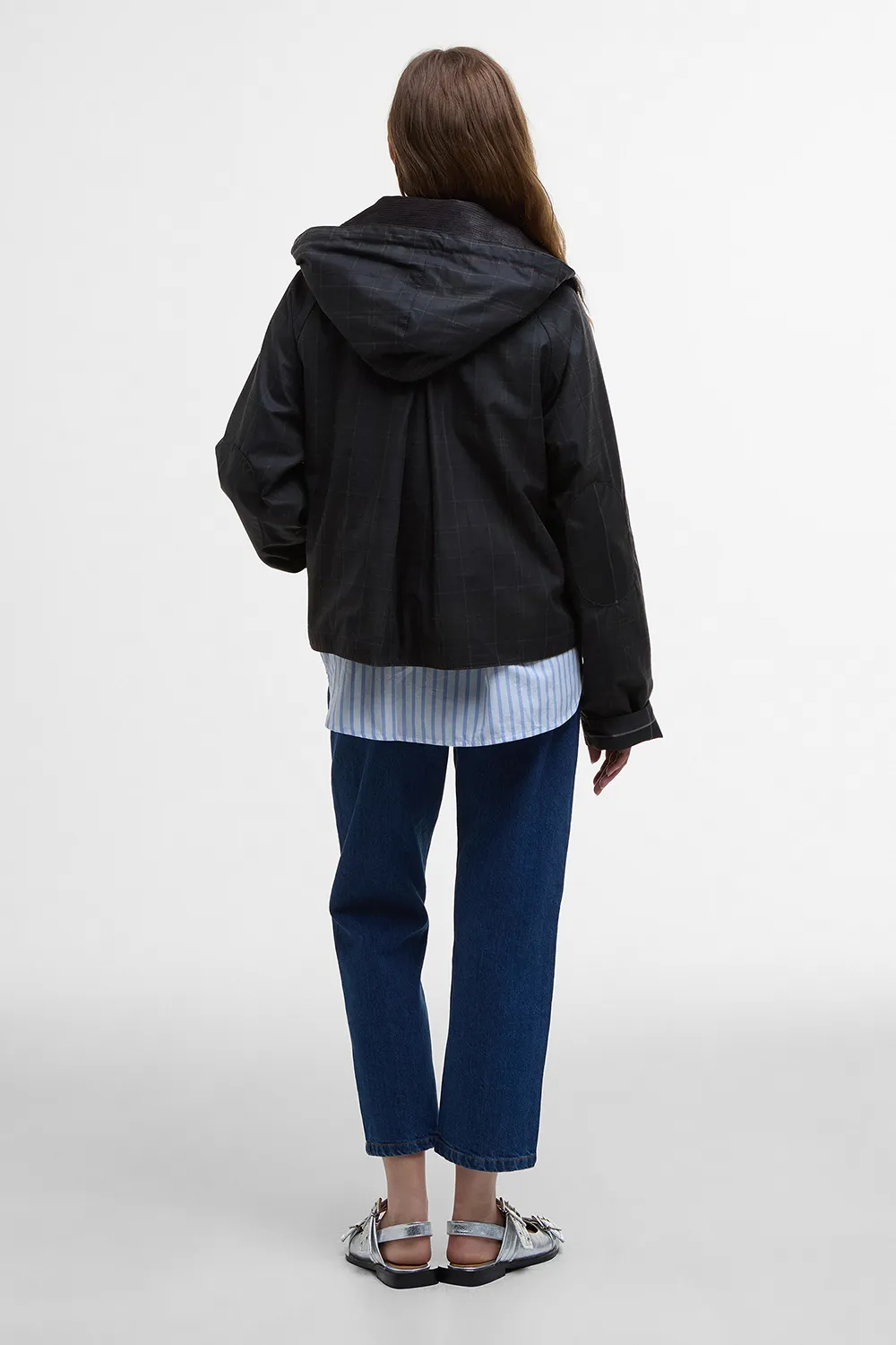 Barbour Chaqueta Barbour x GANNI Tartan Wax