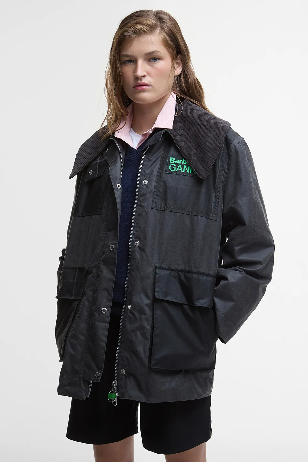 Barbour Chaqueta Barbour x GANNI Wax