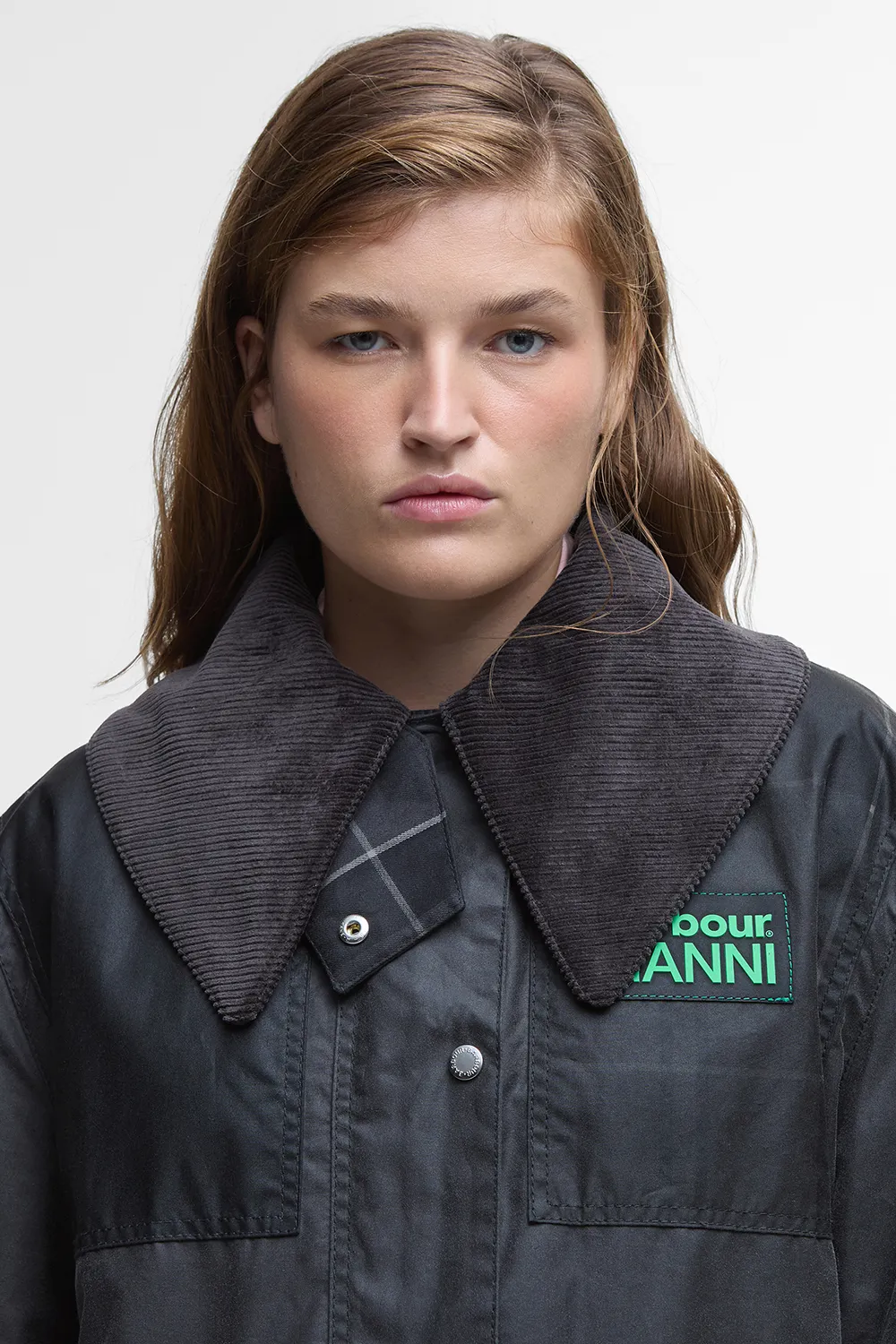 Barbour Chaqueta Barbour x GANNI Wax