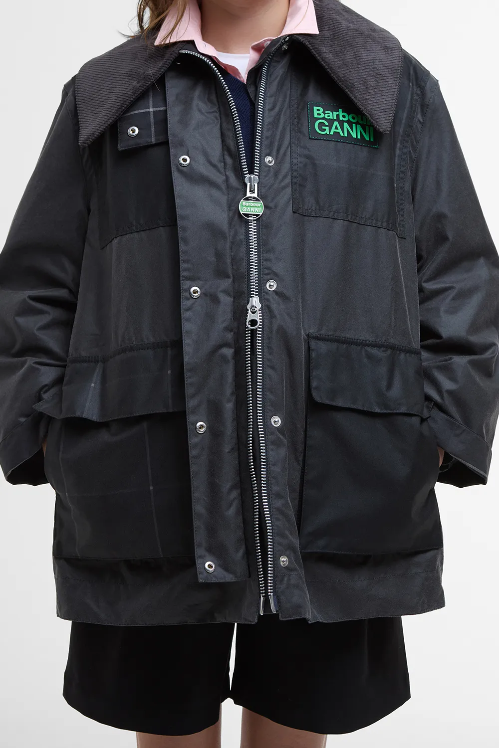 Barbour Chaqueta Barbour x GANNI Wax