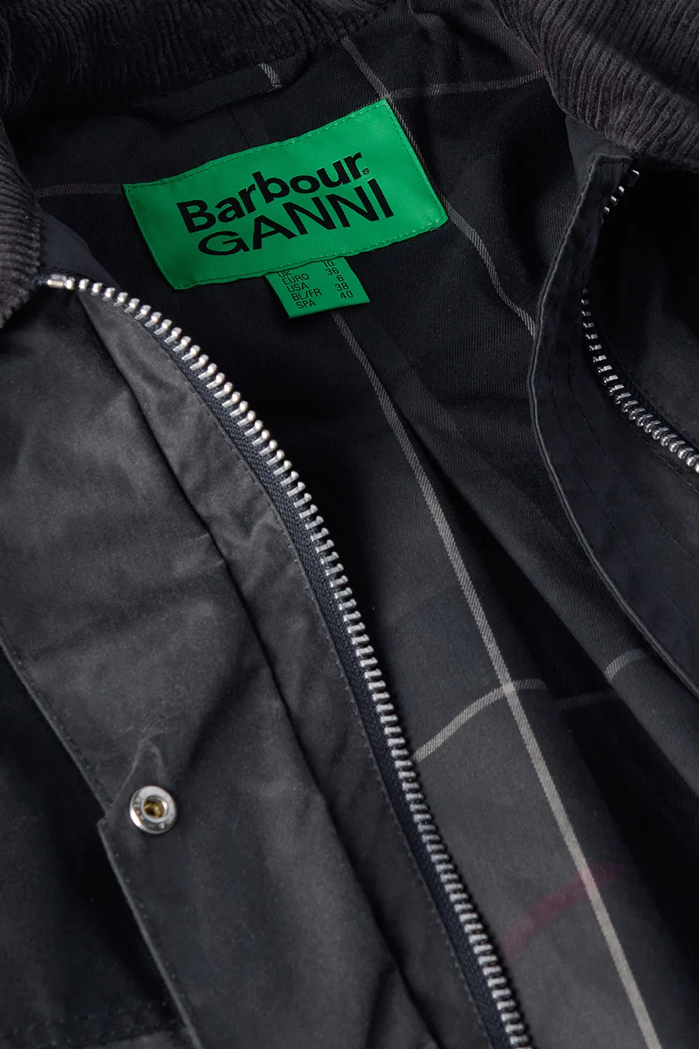 Barbour Chaqueta Barbour x GANNI Wax