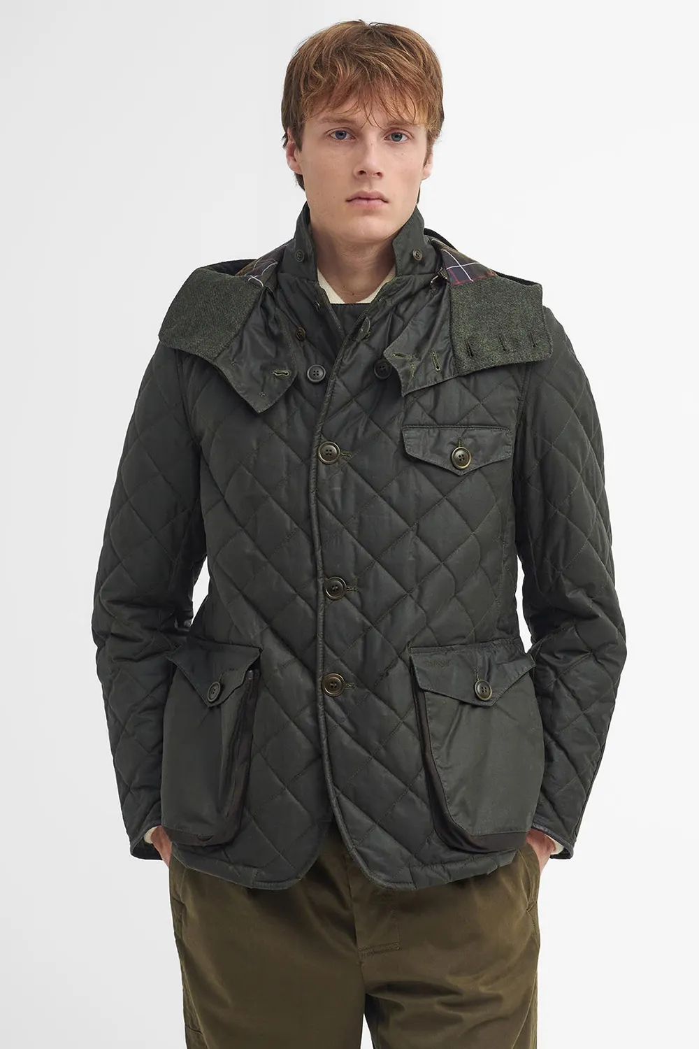 Barbour Chaqueta Barbour x TO KI TO Driving Quilted Wax