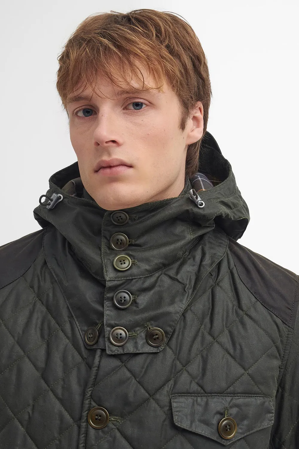 Barbour Chaqueta Barbour x TO KI TO Driving Quilted Wax