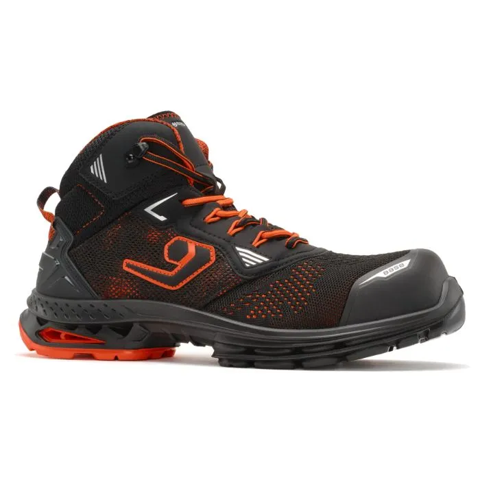 Base Paris B1705A S1PS ESD SC LG FO SR Zapatos de seguridad altos veganos
