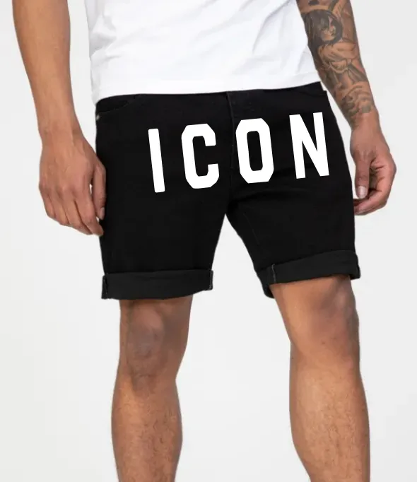 BERMUDAS OVDS FRONTAL BLK  2413