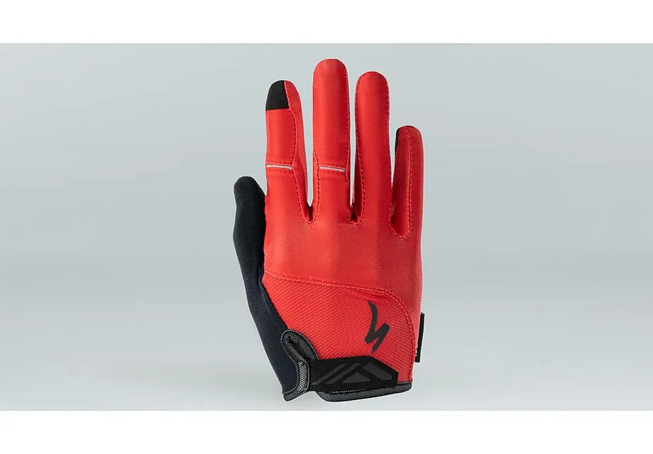 BG DUAL GEL GLOVE LF WMN RED M