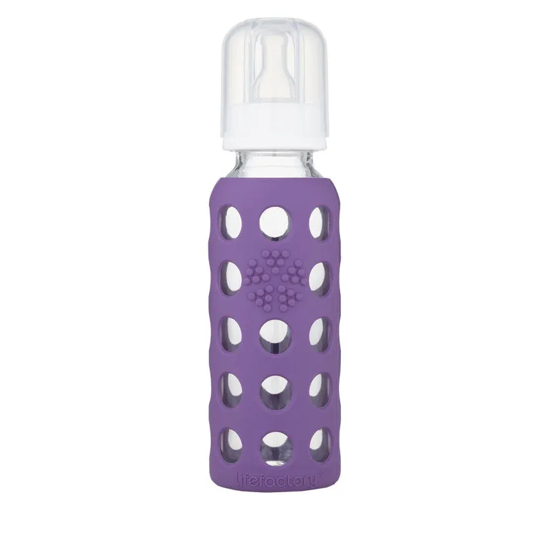 BiberÃ³n Lifefactory Blueberry. 250 ml.