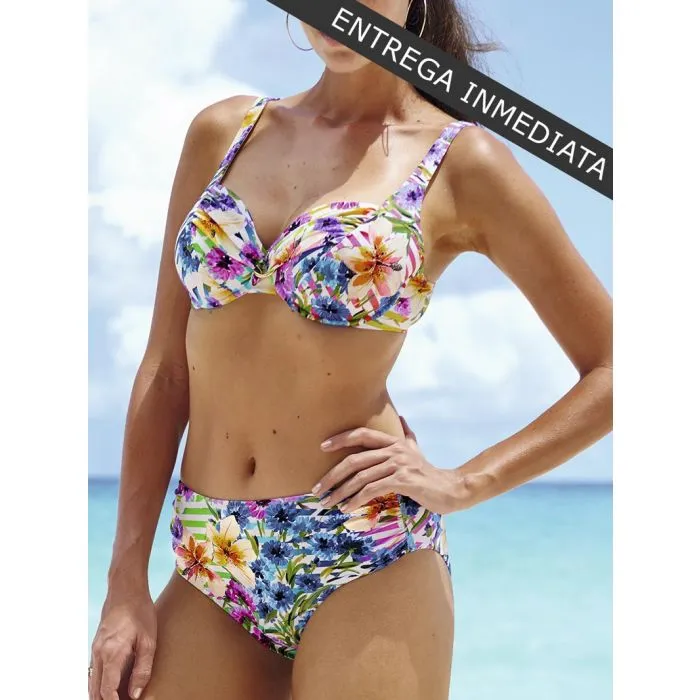 Bikini Anita Comfort Rainbow Flower Hermine 8407