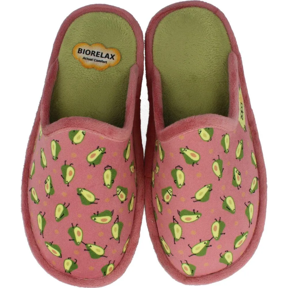 BIORELAX  ZAPATILLAS MUJER AGUACATES