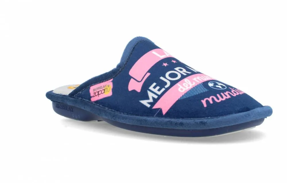 BIORELAX  ZAPATILLAS MUJER LA MEJOR MAMá DEL MUNDO