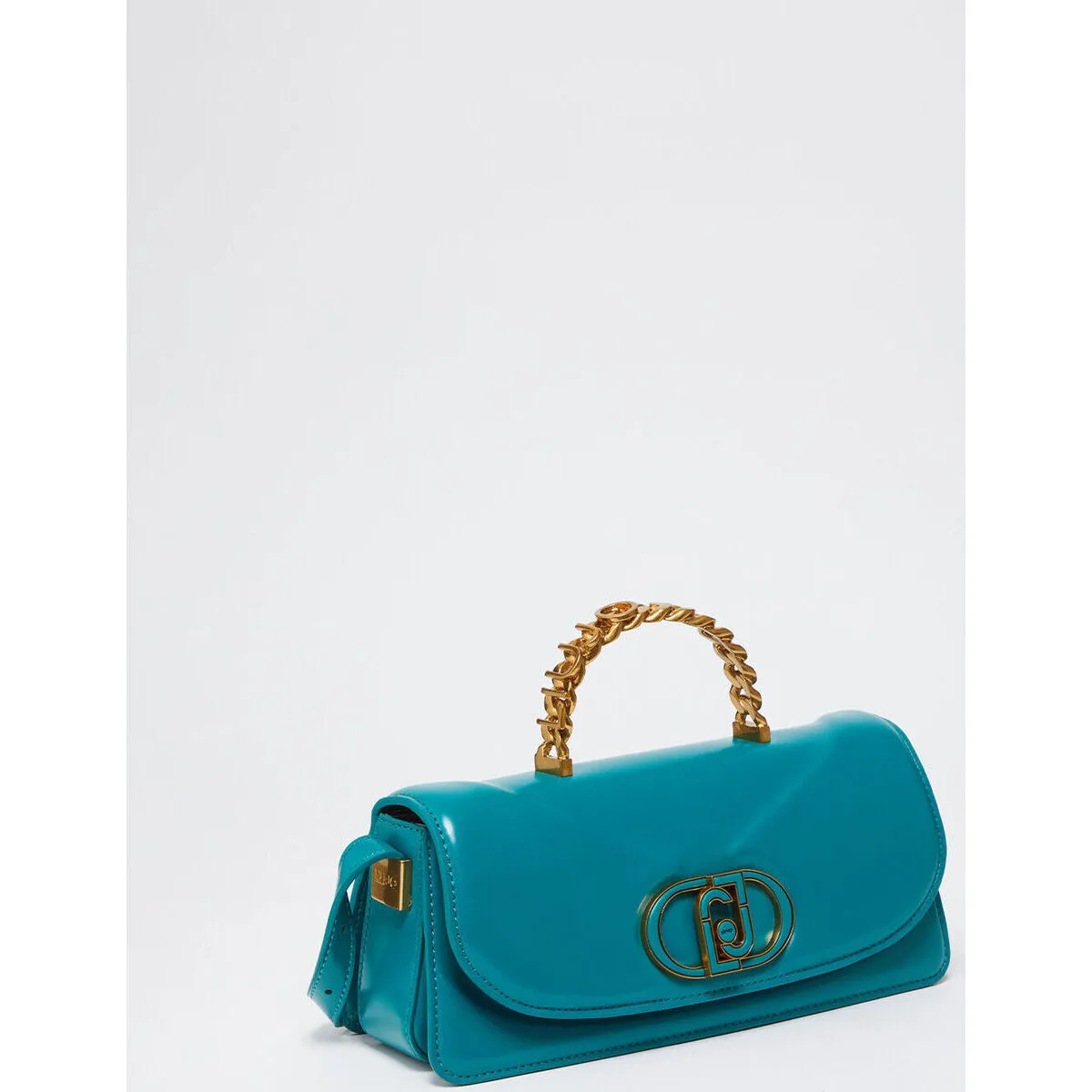 Bolso baguette con logotipo