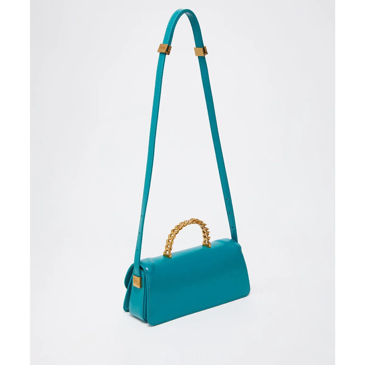 Bolso baguette con logotipo