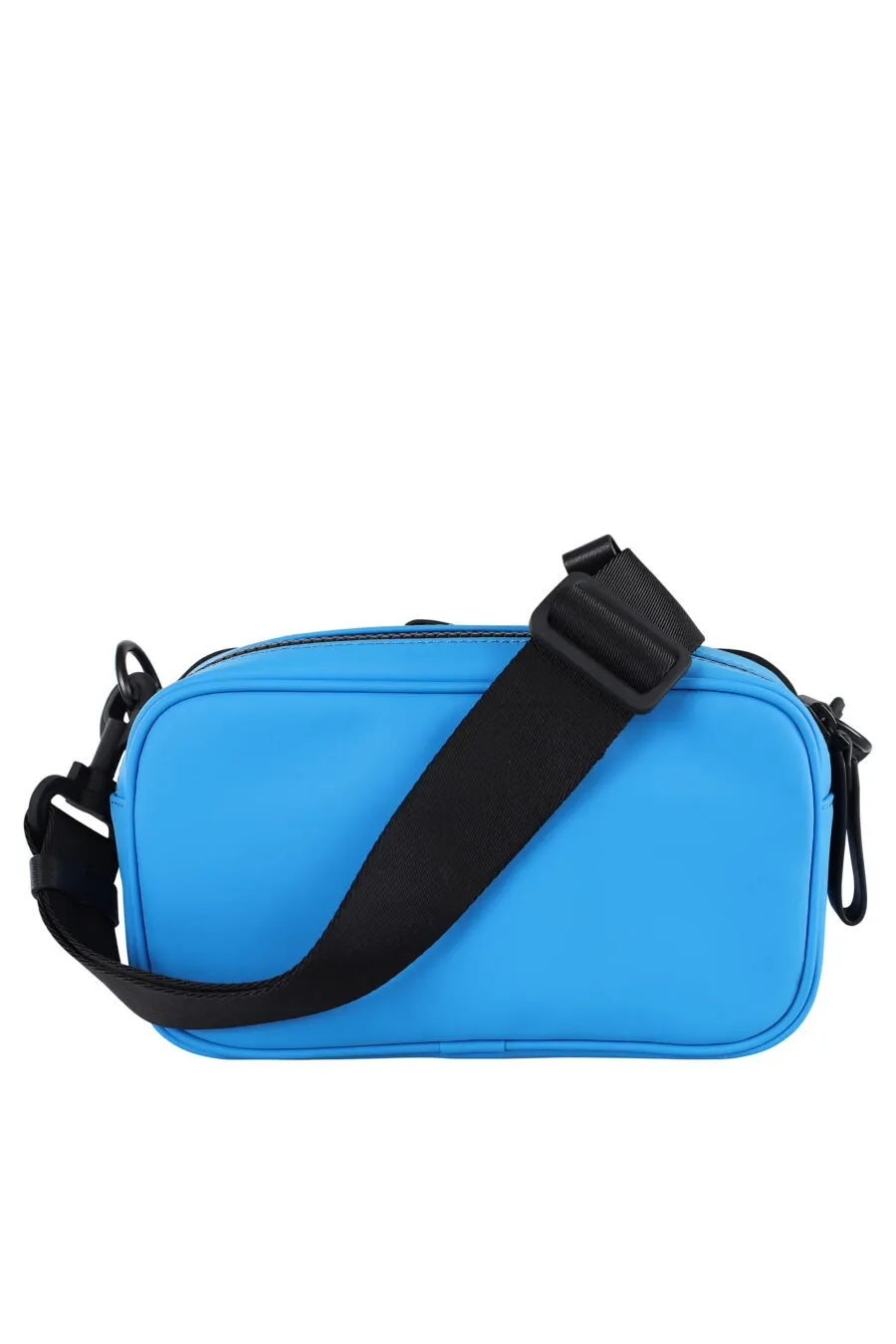 Bolso bandolera azul mini con logo