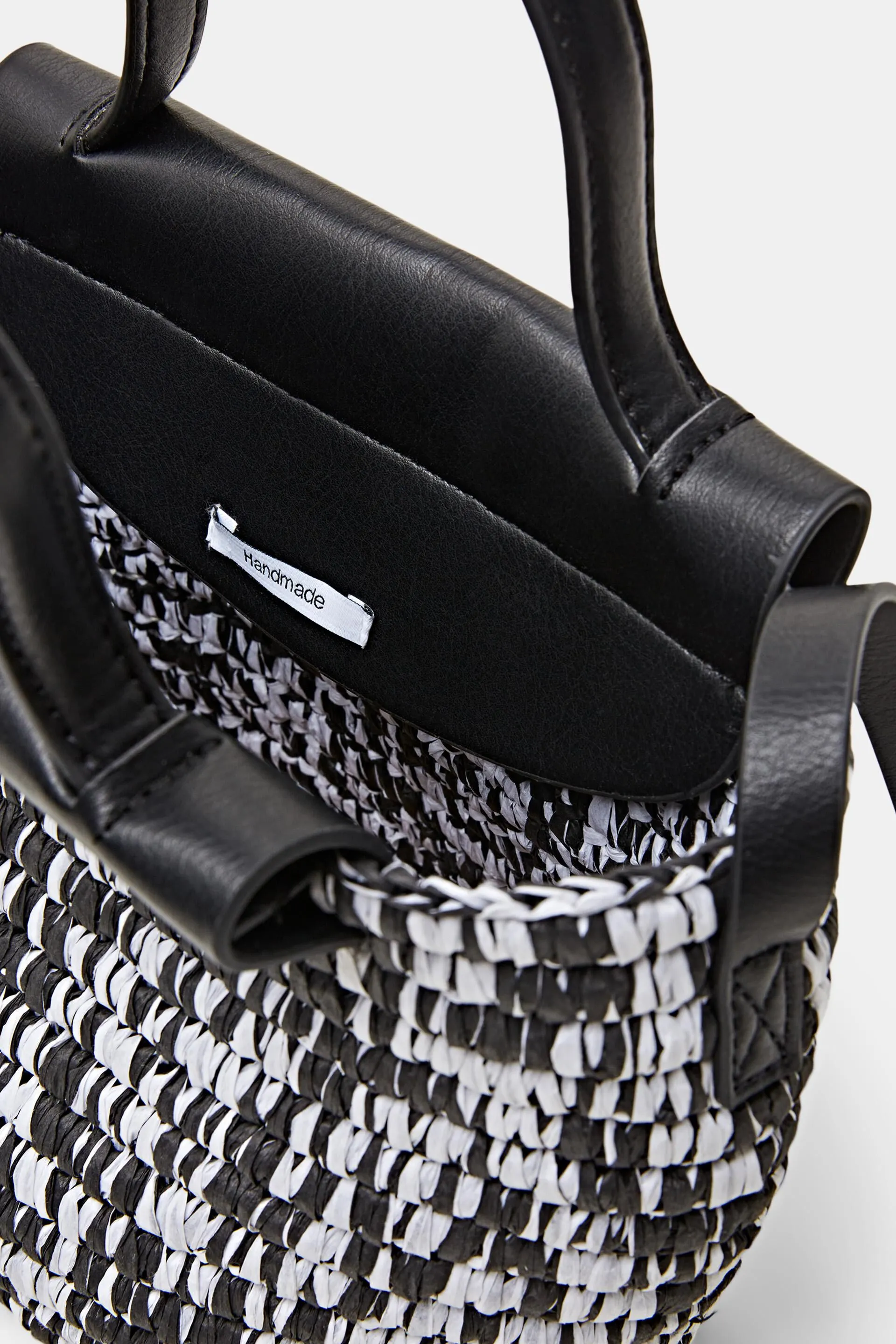 Bolso bandolera en tejido papel