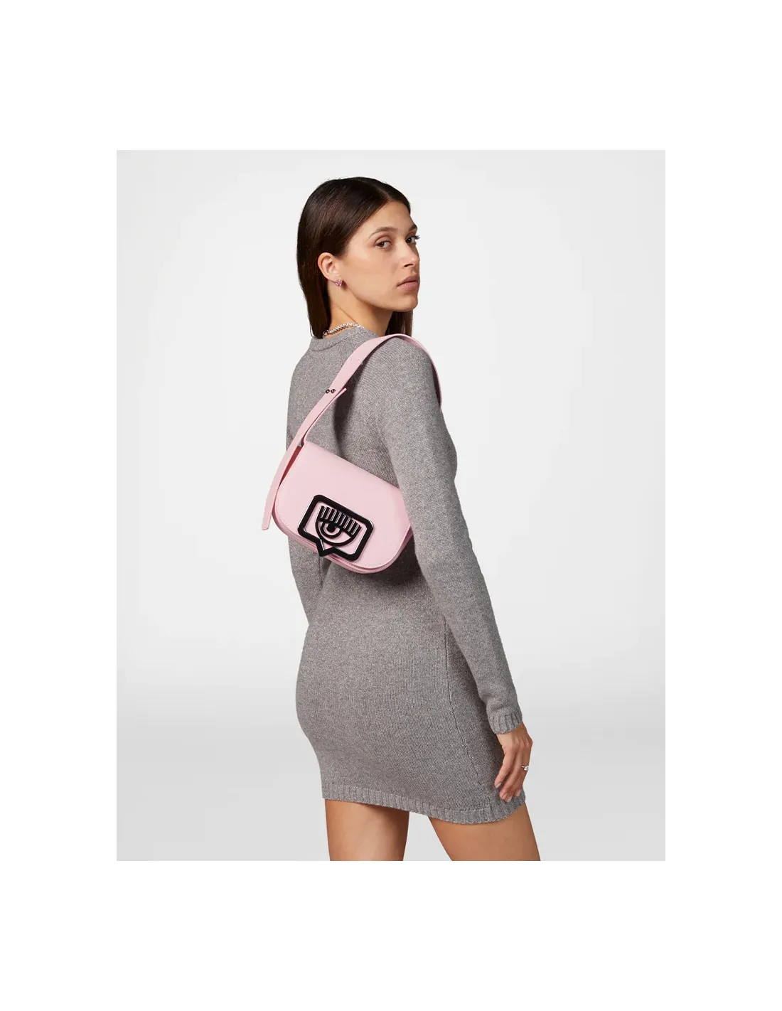 Bolso luna Eyelike rosa