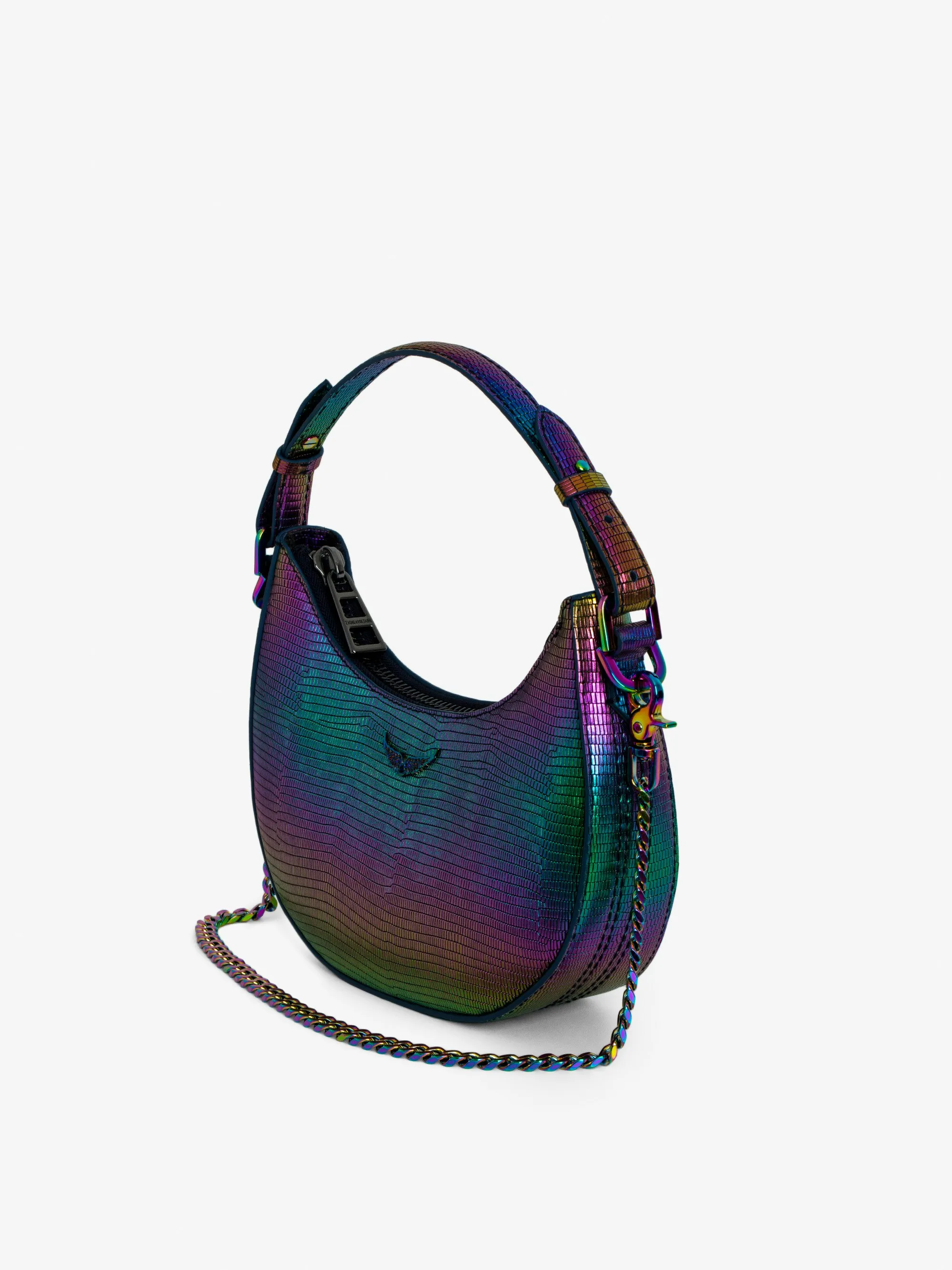 Bolso Repujado y Metalizado Moonrock