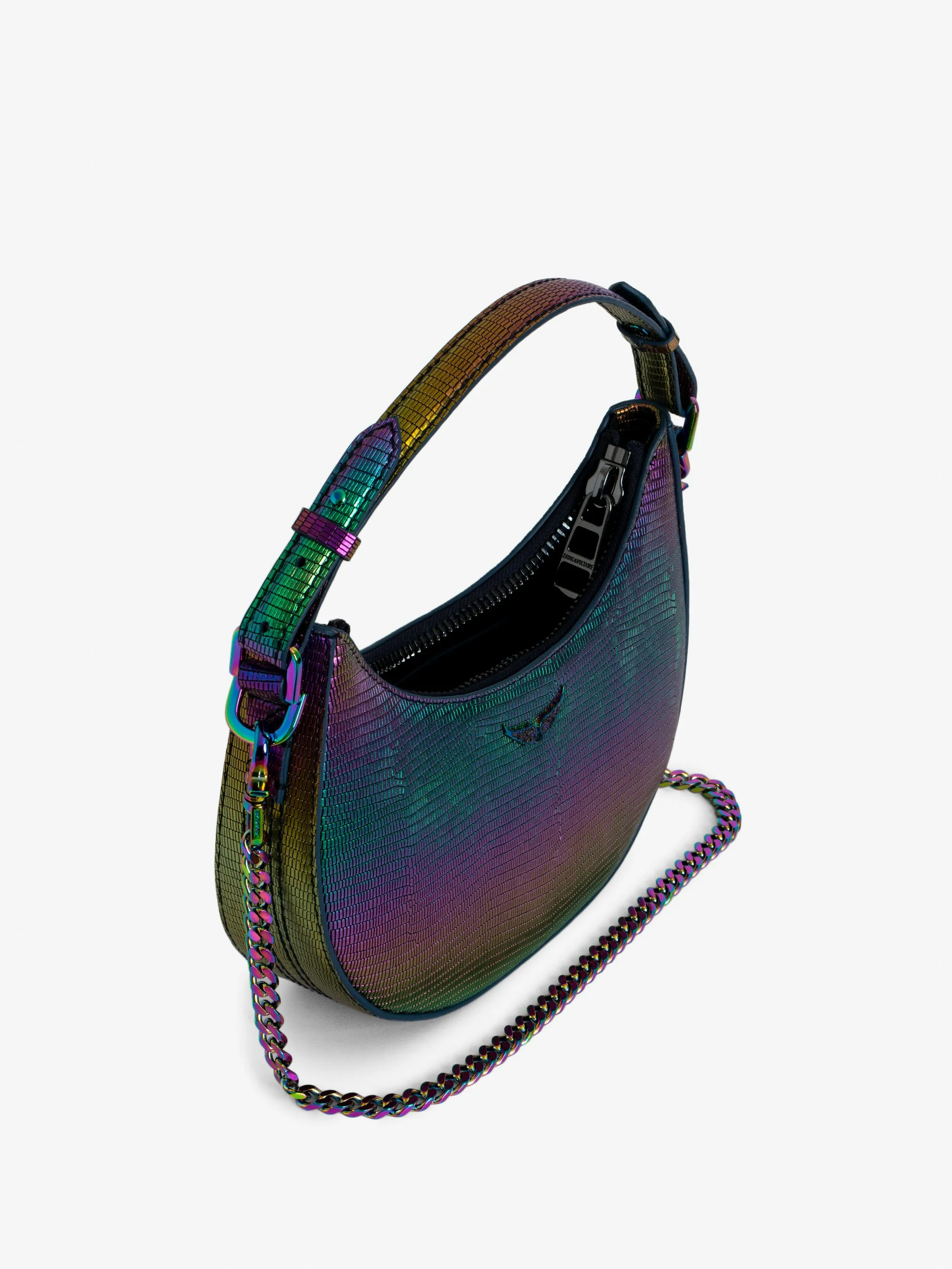 Bolso Repujado y Metalizado Moonrock