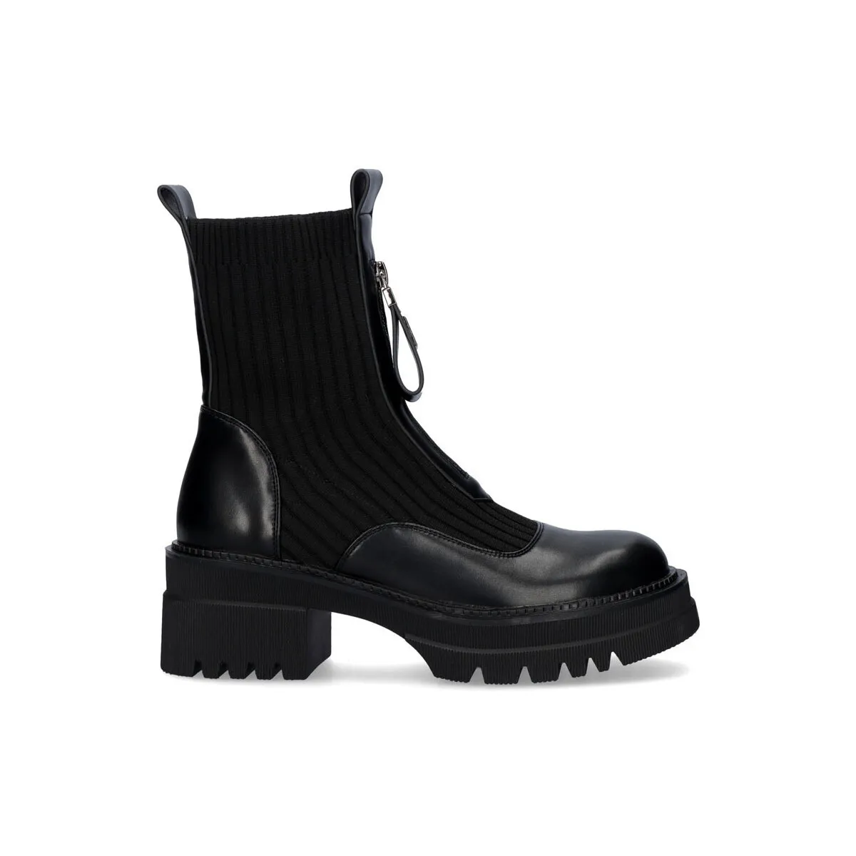 BOTA MILITAR ESTILO CALCETÍN B079F25 BLACK