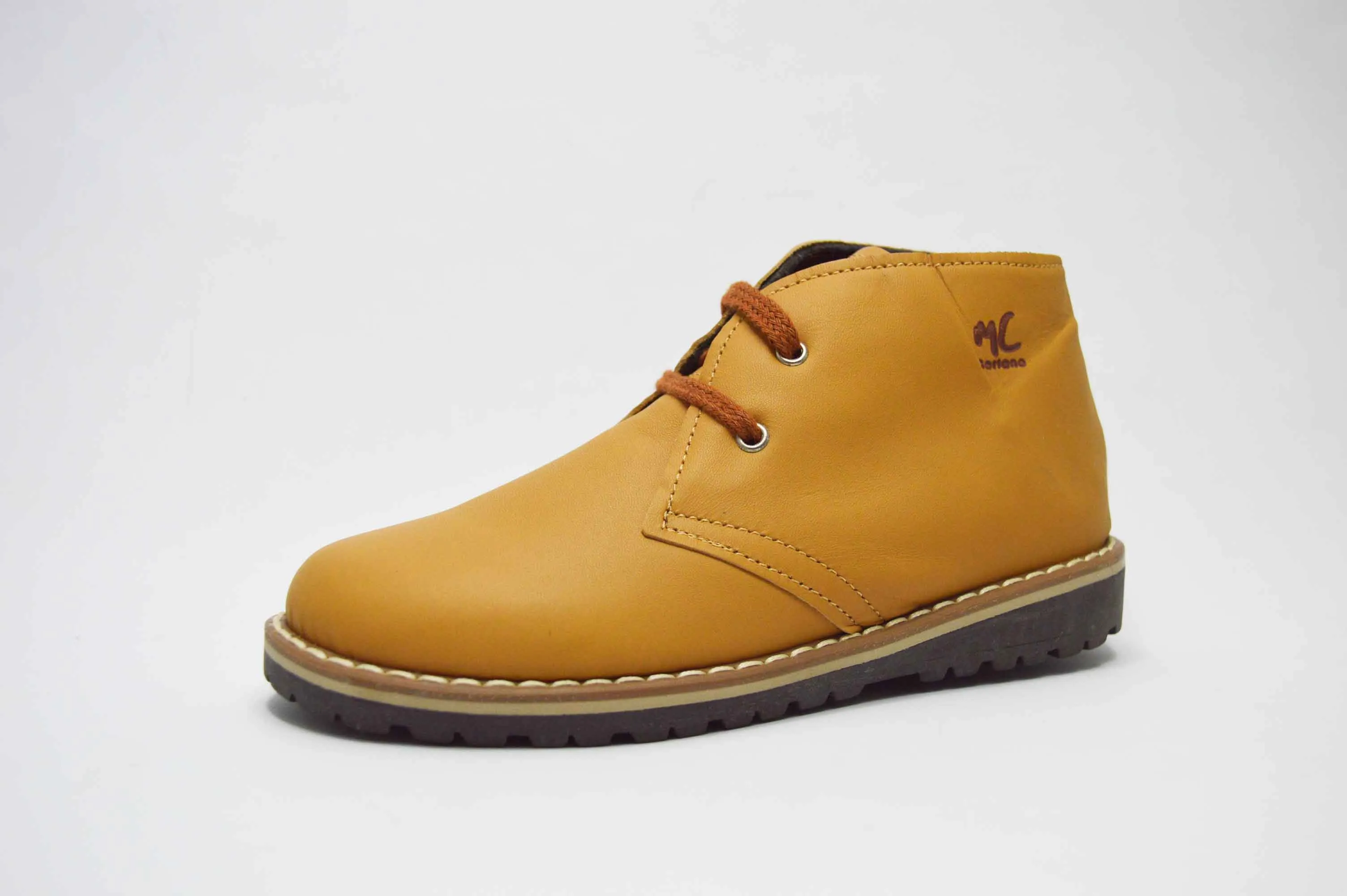Bota tipo pisacacas cordones niños