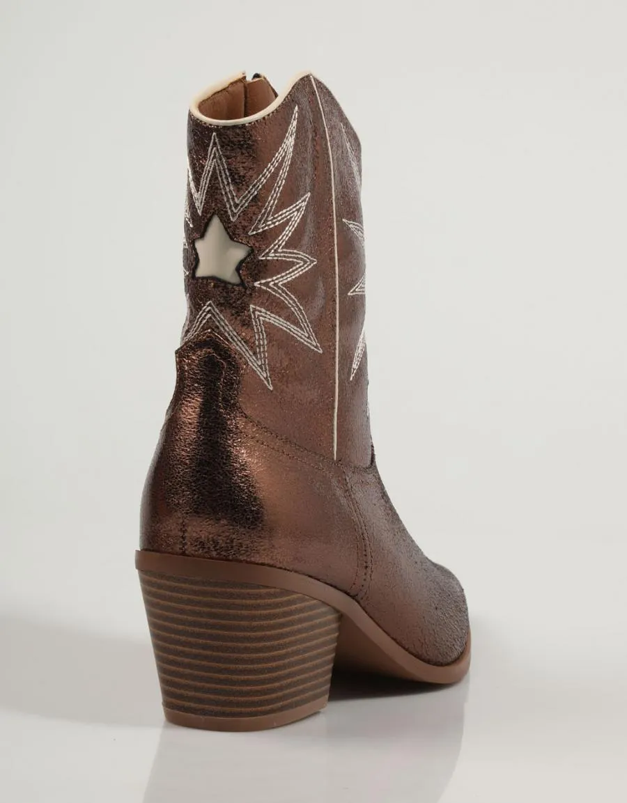  botines LA STRADA 2203459 en Bronce 84055