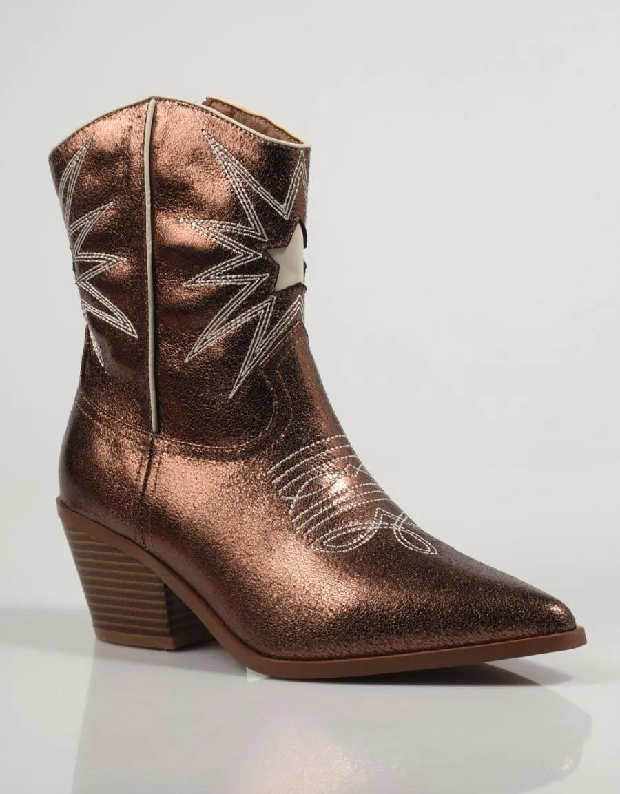  botines LA STRADA 2203459 en Bronce 84055