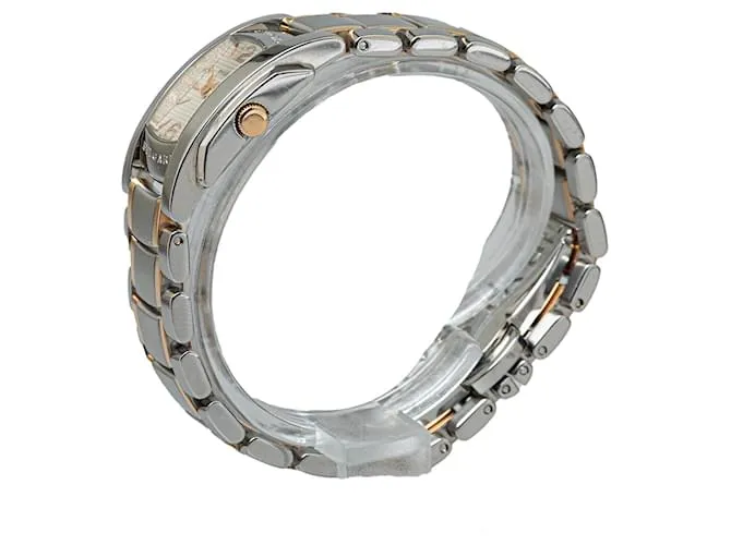 Bulgari Plata Bvlgari Cuarzo 18Reloj Assioma K de oro rosa y acero inoxidable 