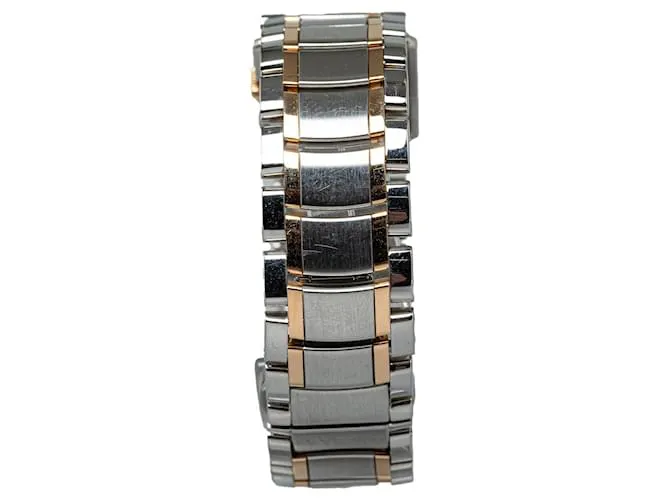 Bulgari Plata Bvlgari Cuarzo 18Reloj Assioma K de oro rosa y acero inoxidable 