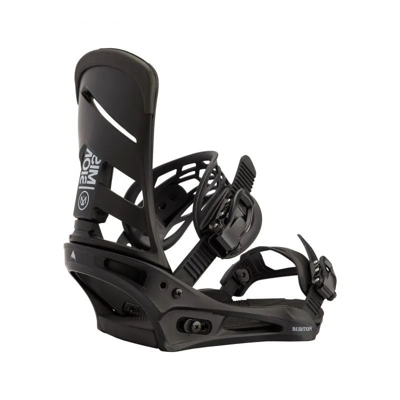 Burton Fijación de snowboard para hombre Mission (negra)