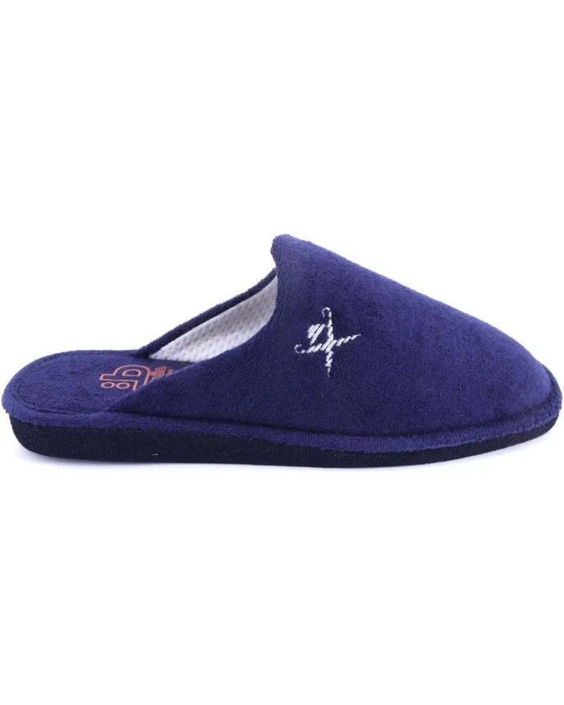 Calzado de casa BEREVERE  de Hombre 3807 ZAPATILLAS DE CASA DE HOMBRE  AZUL MARINO