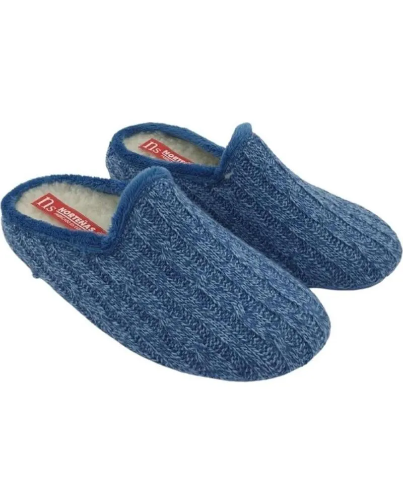 CALZADO DE CASA DE MUJER NORTEÑAS ZAPATILLAS MUJER WANDA NORTENAS JEANS 54196 AZUL