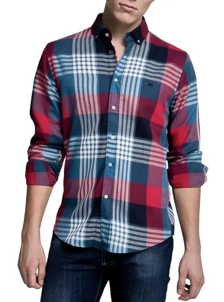 camisa altonadock cuadros 101659 para hombre