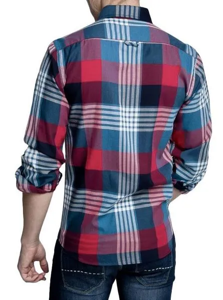 camisa altonadock cuadros 101659 para hombre
