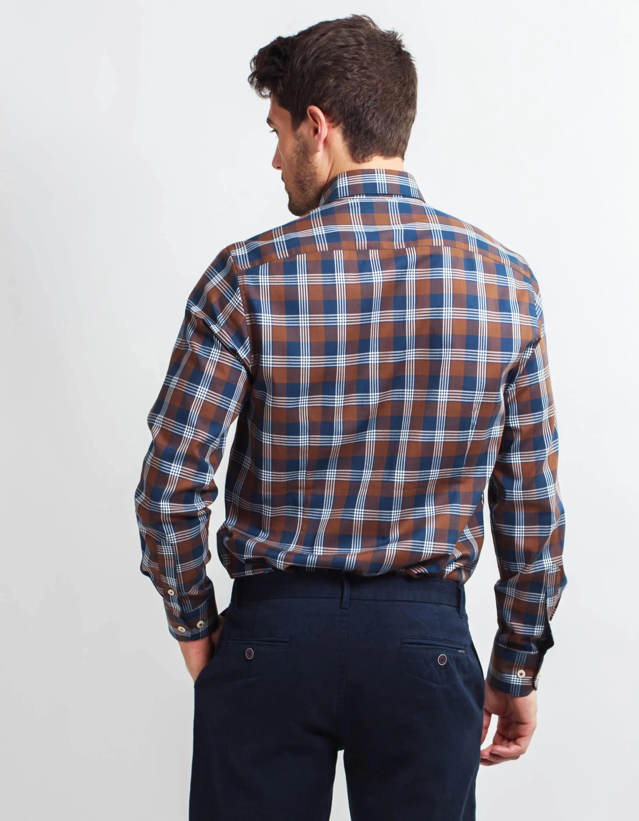 Camisa de cuadros regular