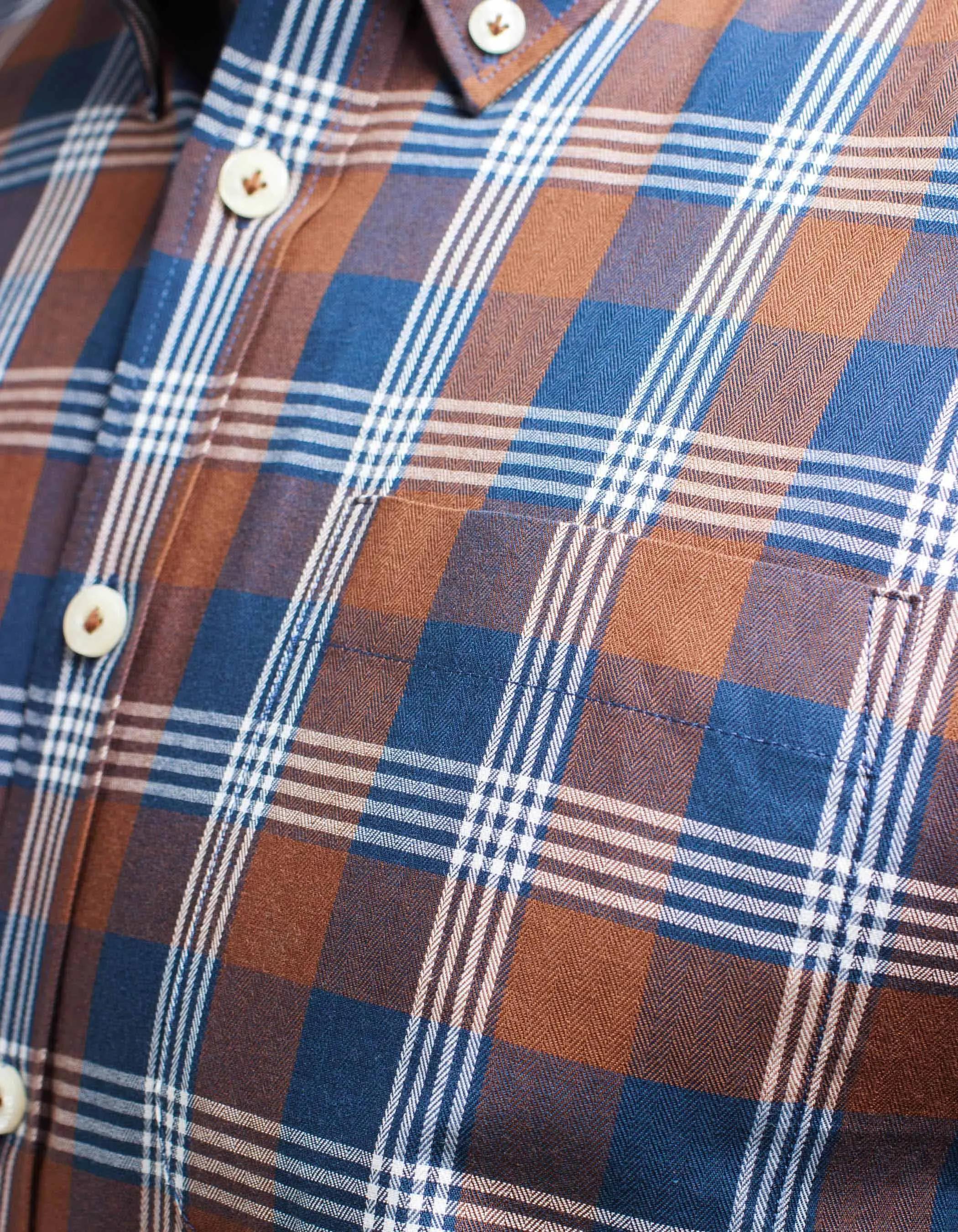 Camisa de cuadros regular