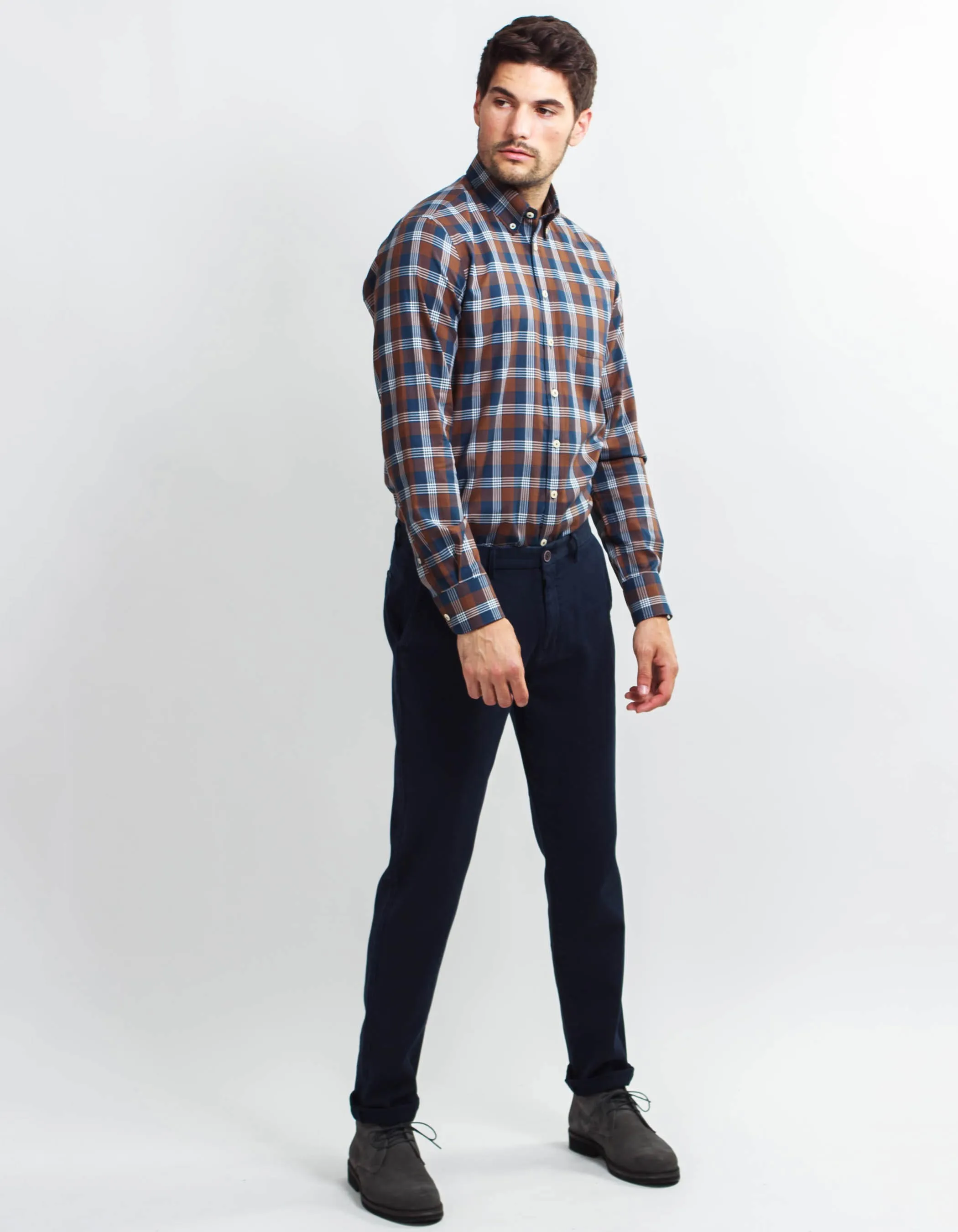 Camisa de cuadros regular